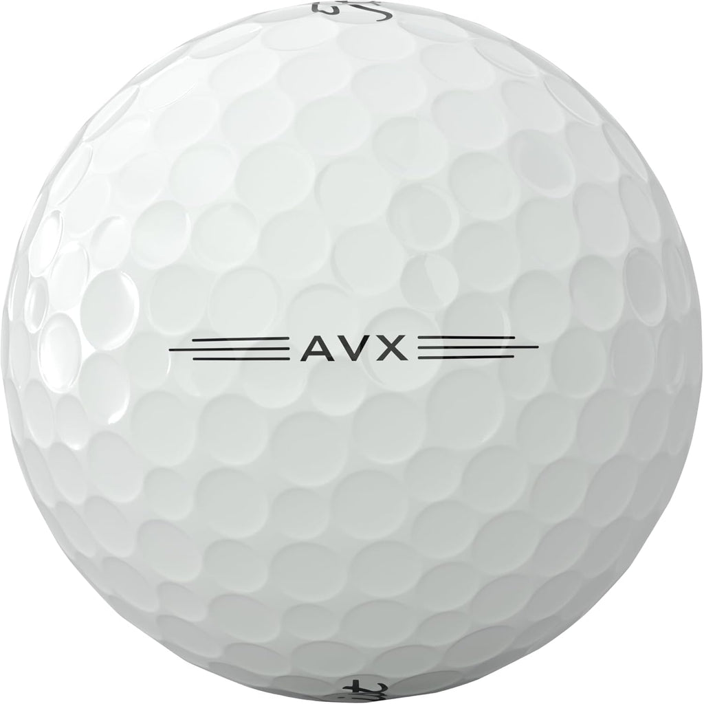 Titleist White/Yellow AVX Golf Balls (5a) Mint Condition - 1 dozen