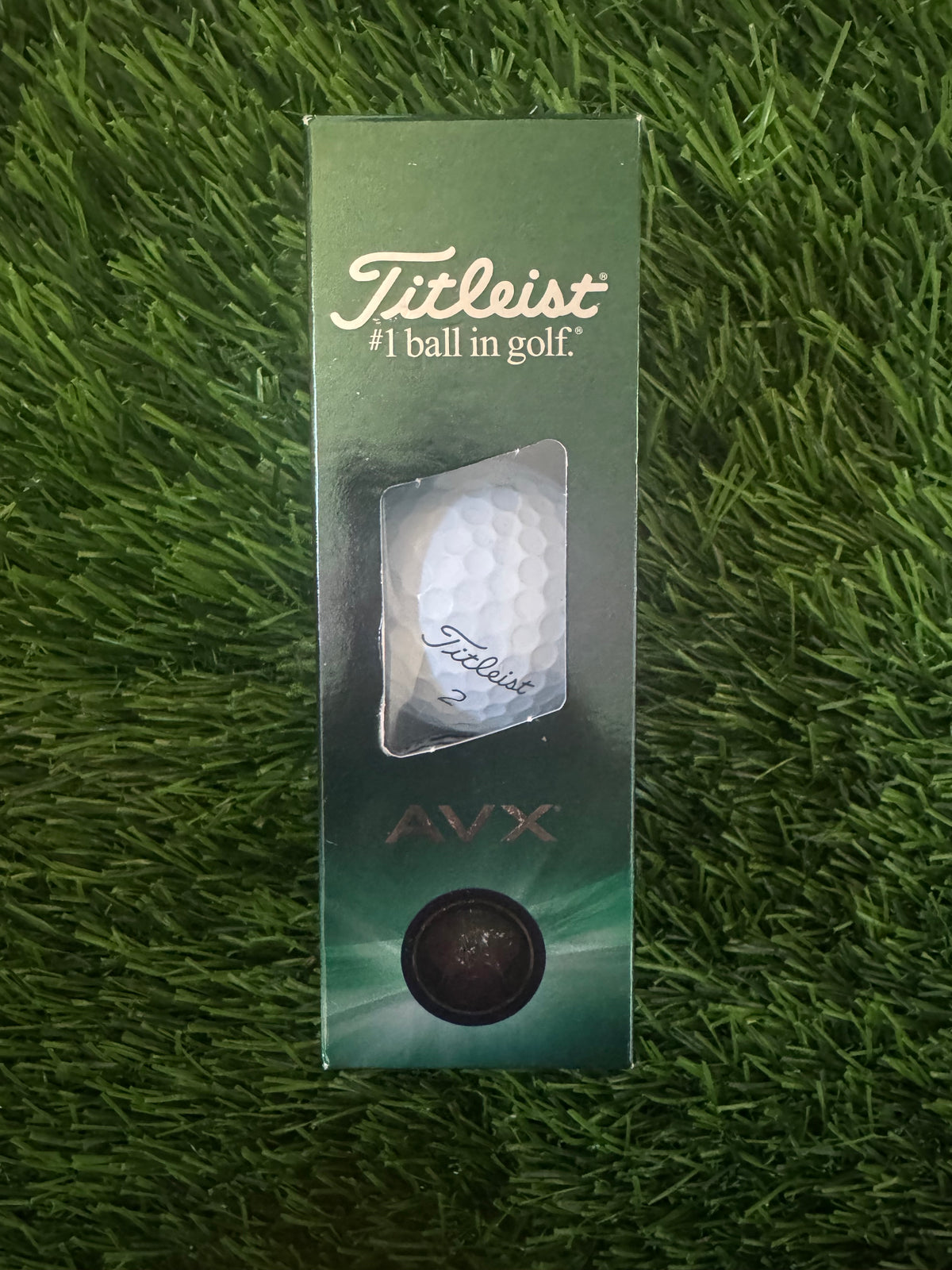Titleist AVX White Golf Balls - Sleeve (3-Pack)