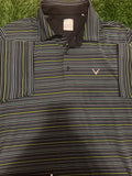 Callaway Stripe Polo Golf Shirt - Large