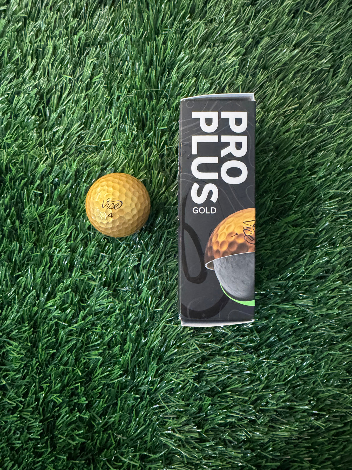 Vice Gold Golf Ball Sleeve - Collector's Edition