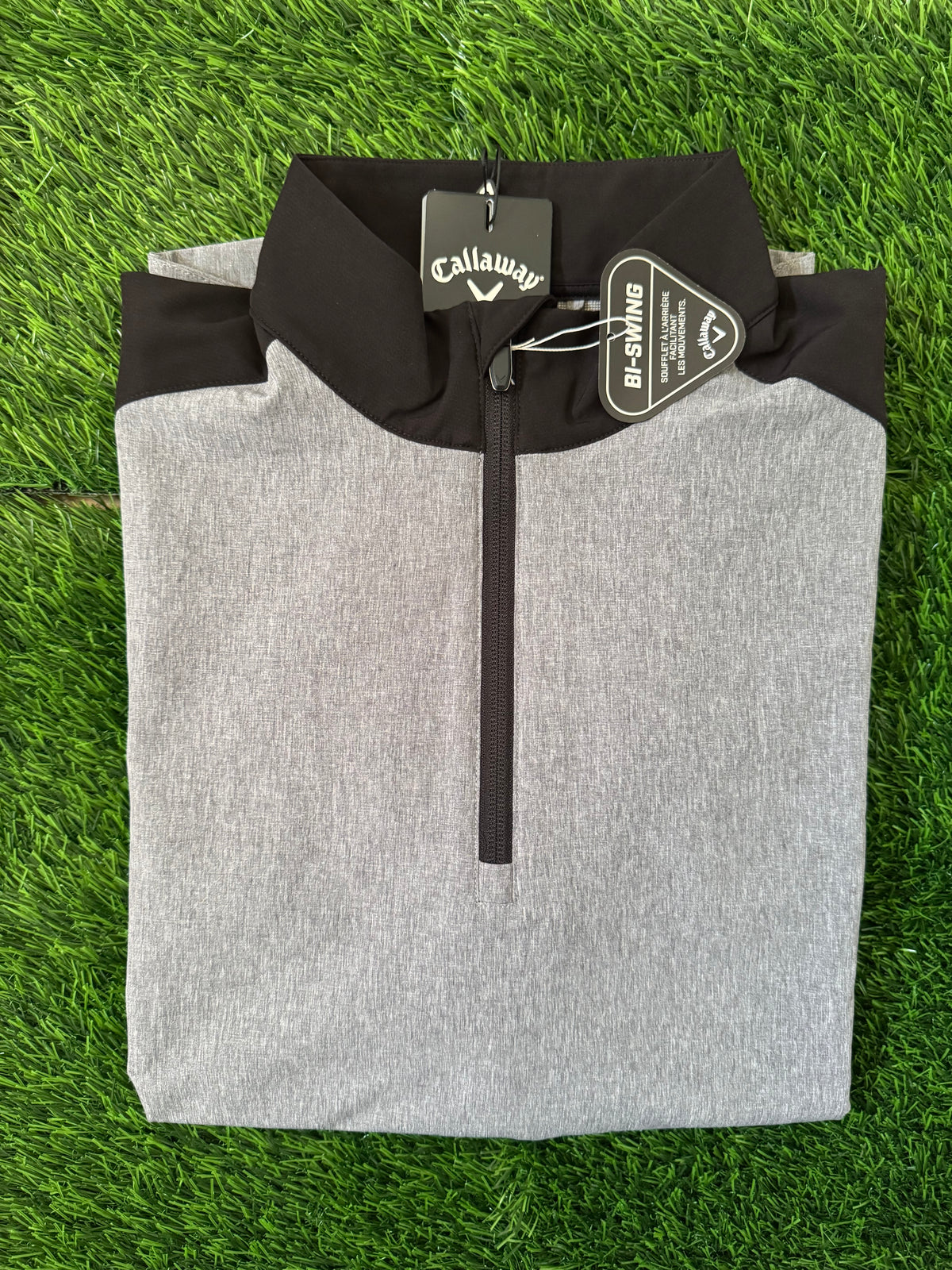 Callaway Weather Series Long Sleeve - Grey/Black (New)- Medium