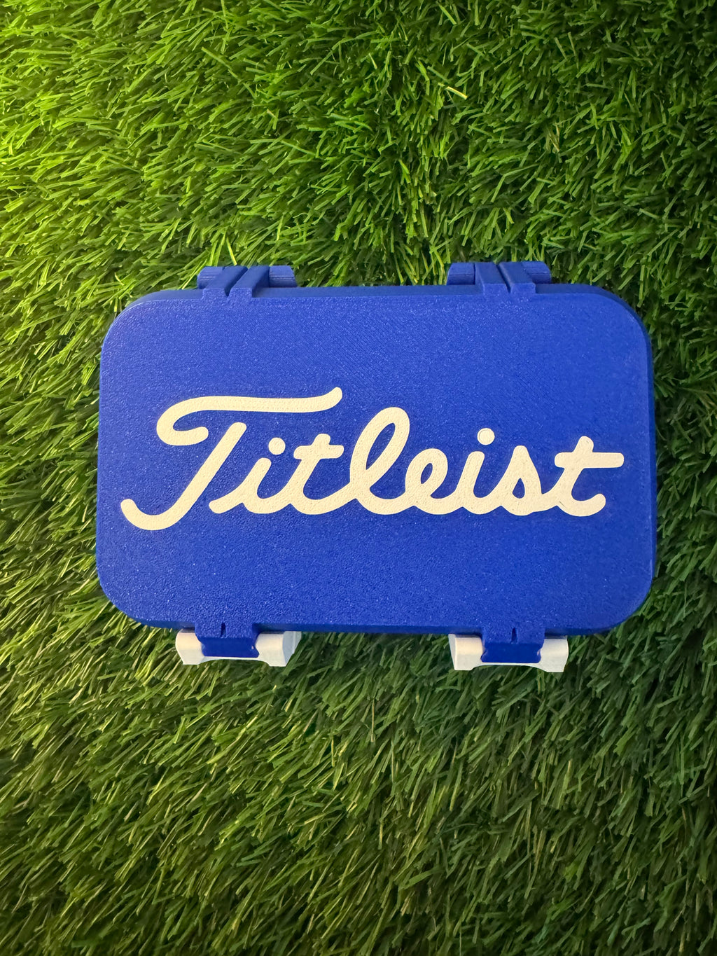 New Blue Titleist Storage Case - Holds 6 New TaylorMade Cowboy Golf Balls