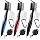 Golf Brush and Club Groove Cleaner with Retractable Zip-line