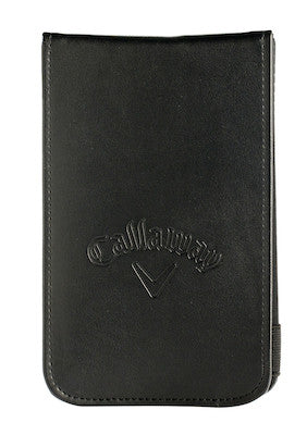 Callaway Leather Black Score Card Holder