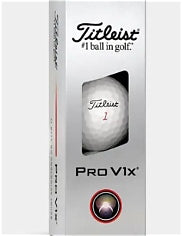 Titleist Pro V1x Golf Balls Sleeve (3 Balls)
