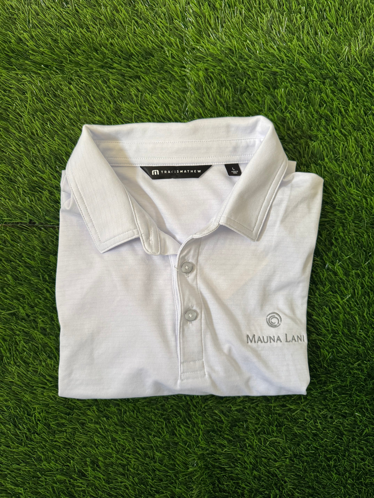 Travis Mathew Mauna Lani Polo Golf Shirt - Large