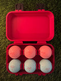 New Vice Red Storage Case - Holds 6 New Vice Golf Balls